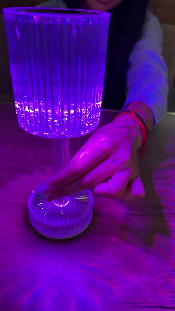 Lampa de Birou Efect Cristal