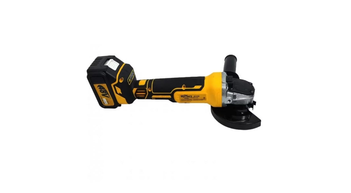 Polizor Unghiular Fără Fir 125 mm – 48V / 5Ah, 2 Acumulatori, 8100 RPM, Trusă Transport