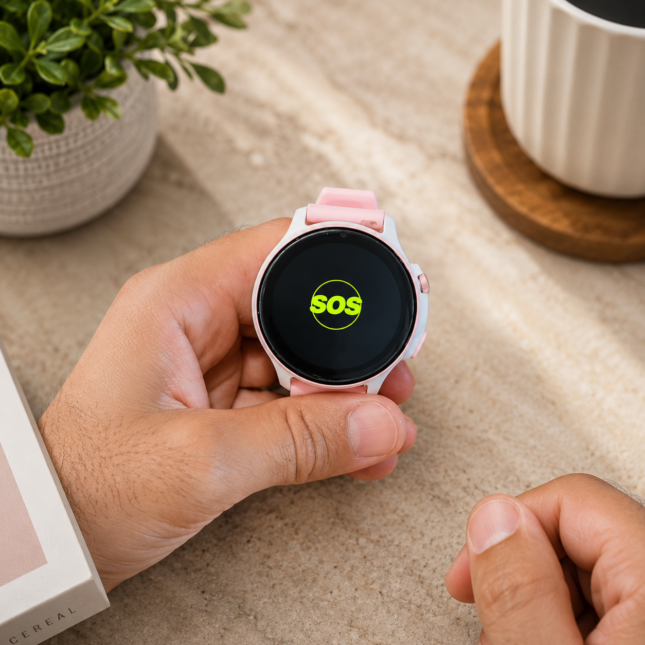 Smartwatch Copii cu GPS Tracker, Buton SOS, Rezistent la Apă, Cartelă SIM, Apel Video 4G