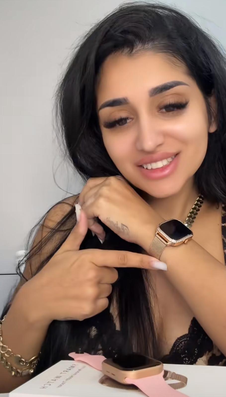 Smartwatch pentru Dama – Ecran FULL HD 1.75”, Monitorizare Sănătate, 130 Sporturi & Notificări