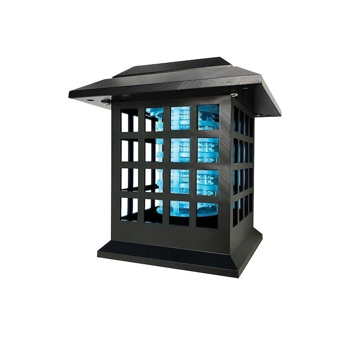 Lampa Solară Anti-Țânțari cu UV pentru Grădină – Cu Picior de Fixare, Autonomie 12h, Rezistentă la Apă