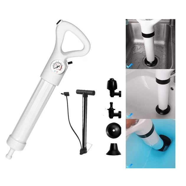 Pompa cu aer comprimat Zâna Casei , desfundat chiuvete, Instalatii sanitare, WC