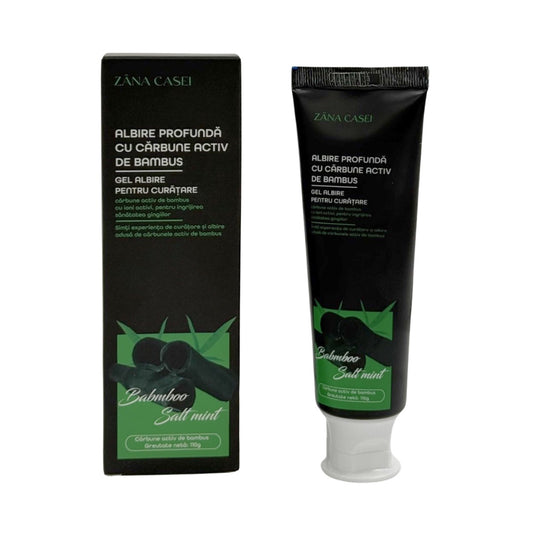 Pasta de dinti cu efect rapid de albire al dintilor cu gust de menta Zâna Casei