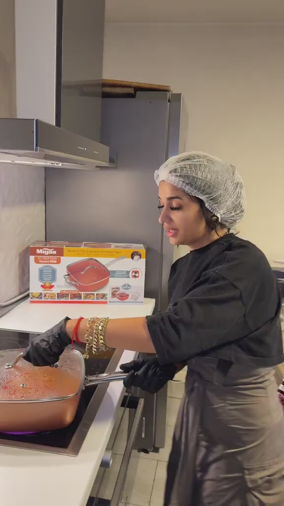 Tigaie non-aderenta multifunctionala 5 piese