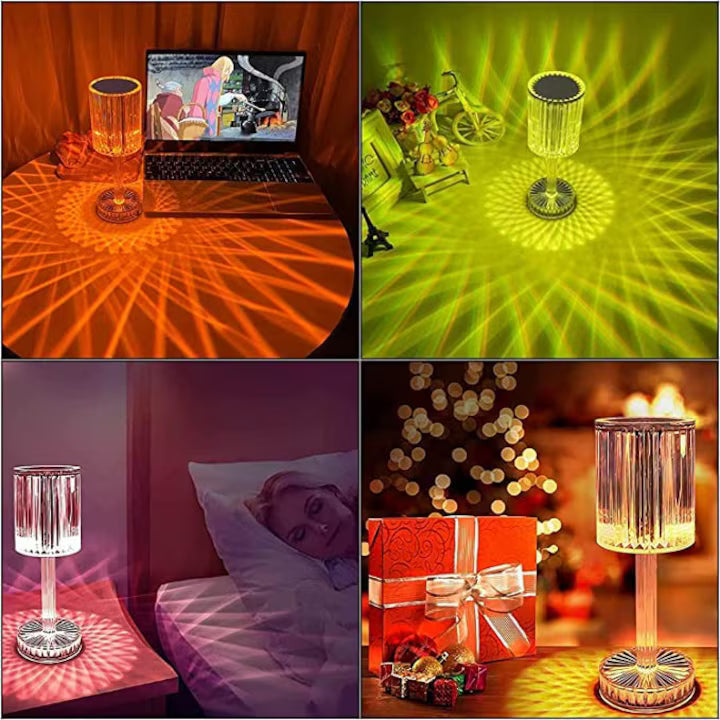 Lampa de Birou Efect Cristal