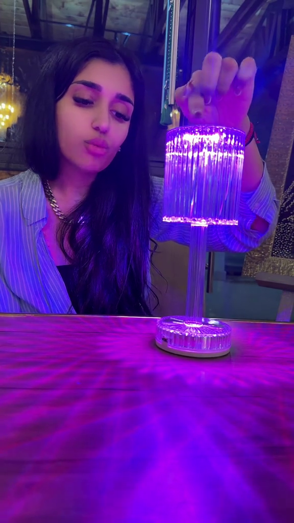 Lampa de Birou Efect Cristal